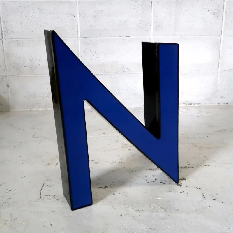 ビンテージ レターサイン N