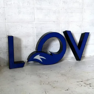 ビンテージ レターサイン O