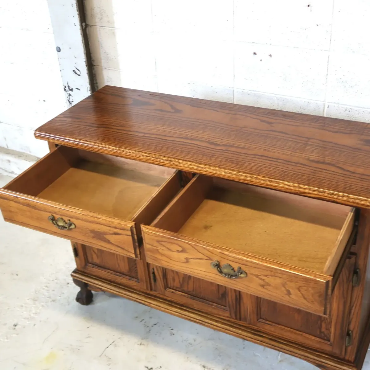 アンティーク サイドボード オーク