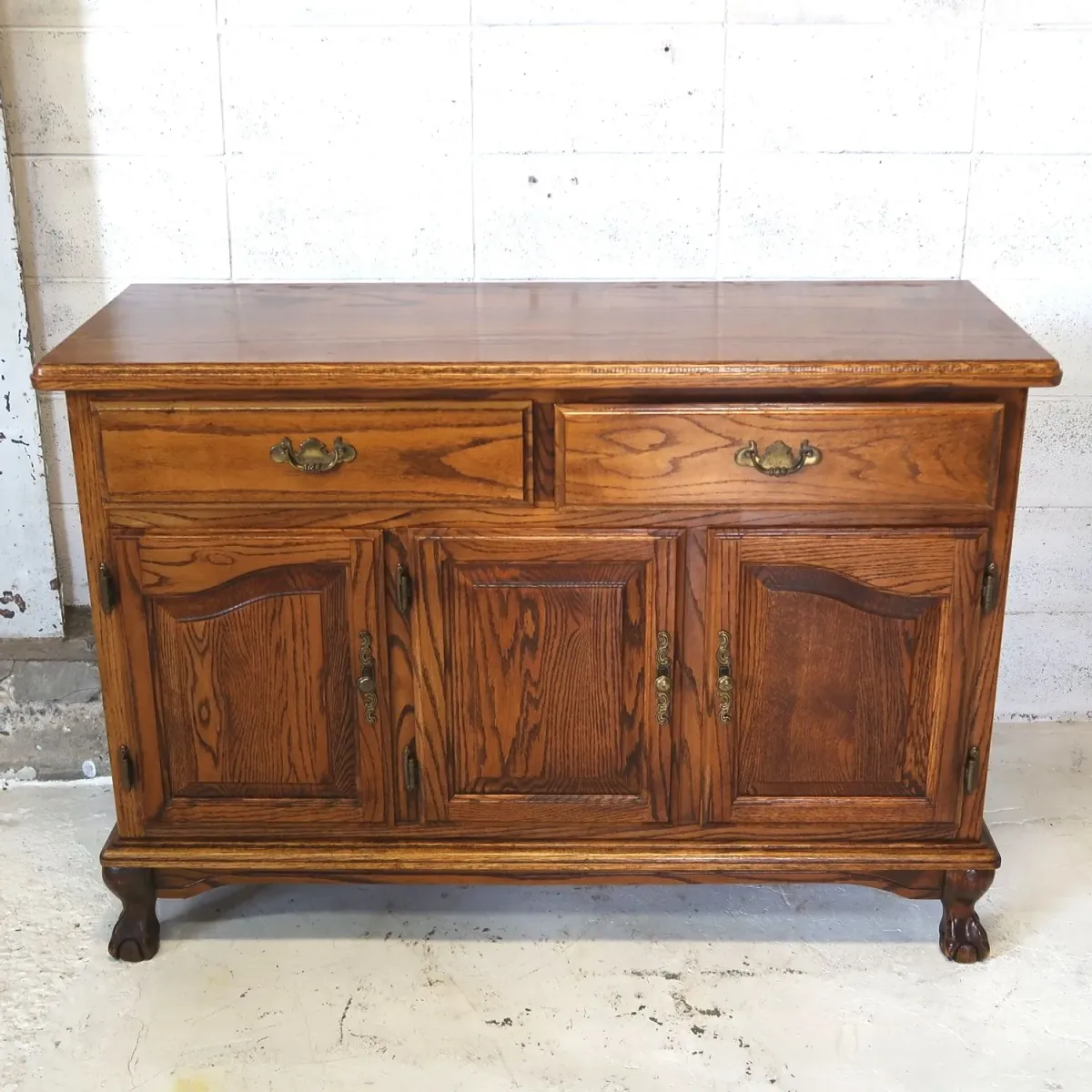 アンティーク サイドボード オーク