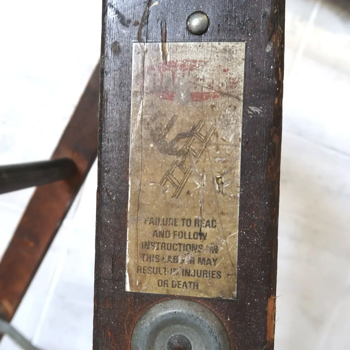 ビンテージ ウッドラダー