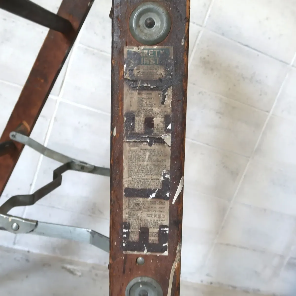 ビンテージ ウッドラダー