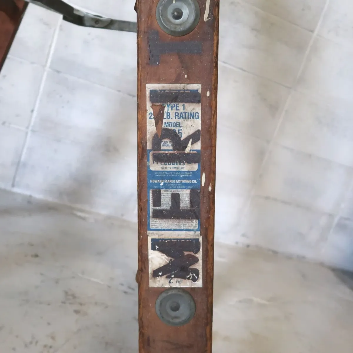 ビンテージ ウッドラダー