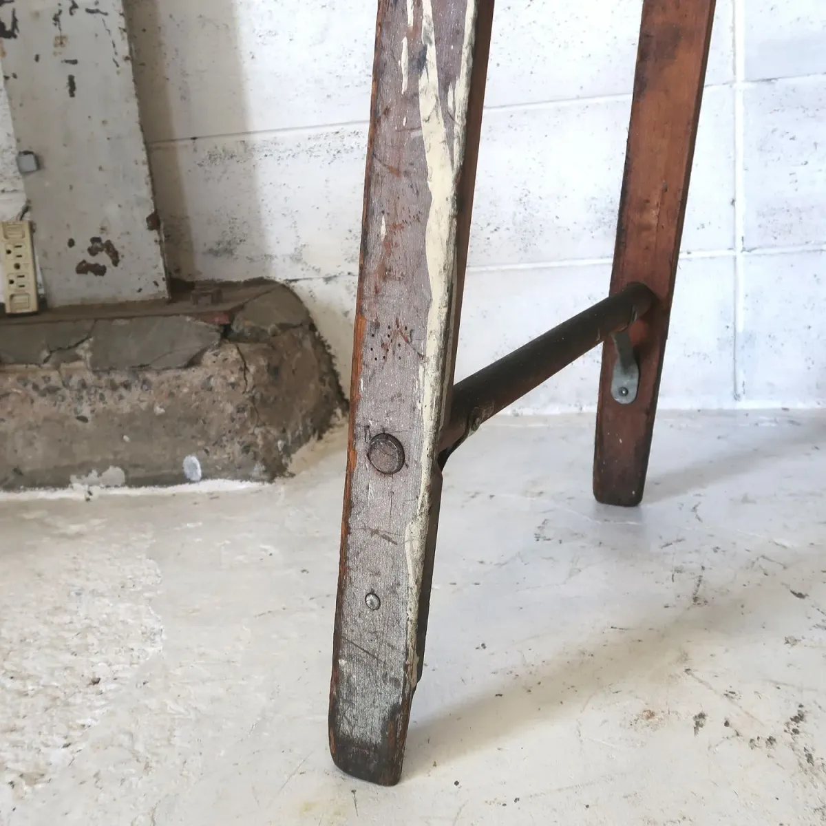 ビンテージ ウッドラダー