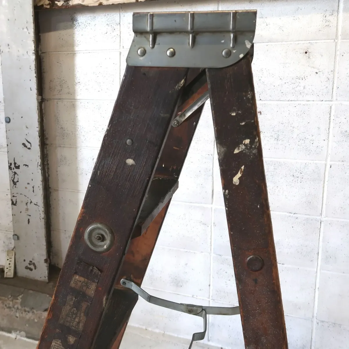 ビンテージ ウッドラダー