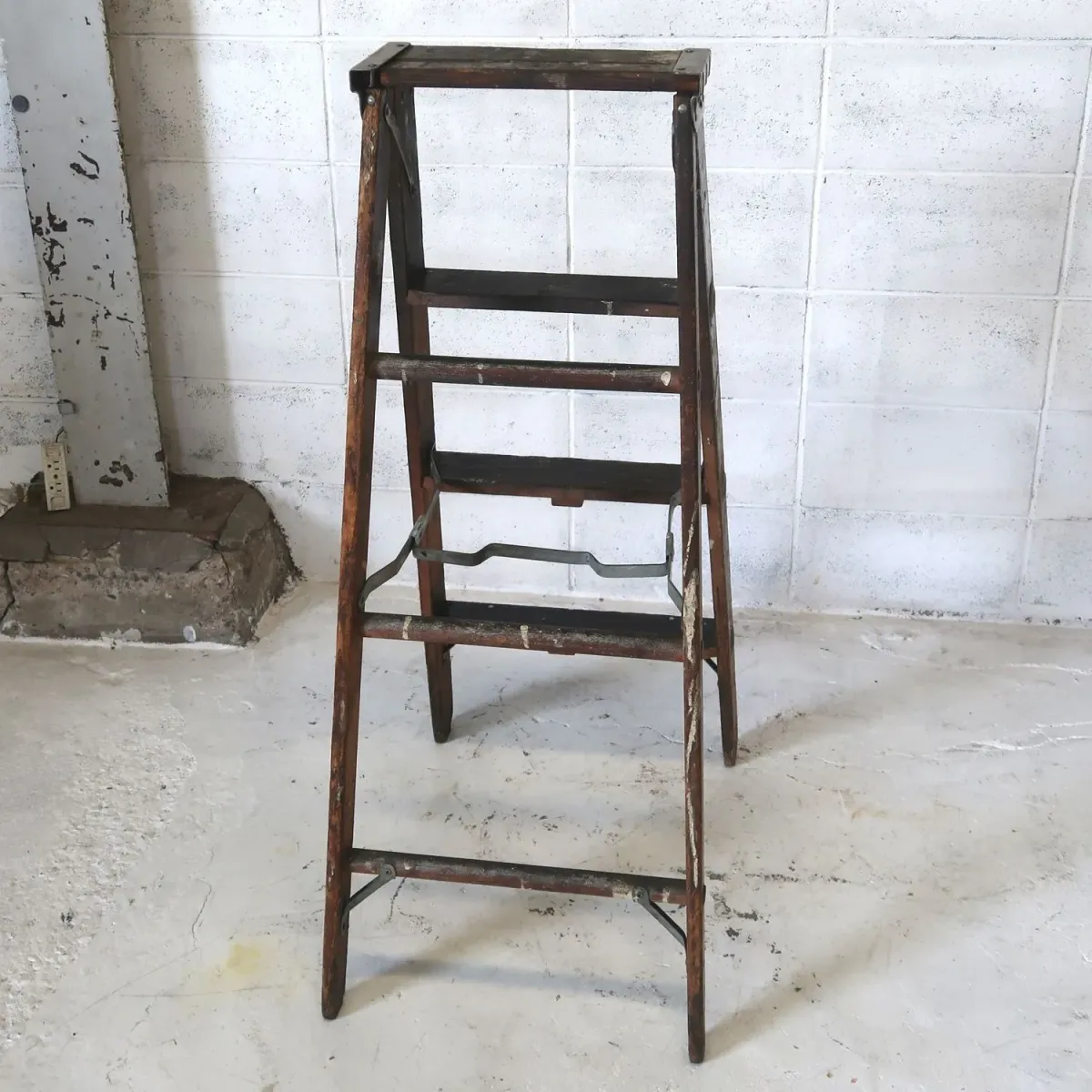 ビンテージ ウッドラダー