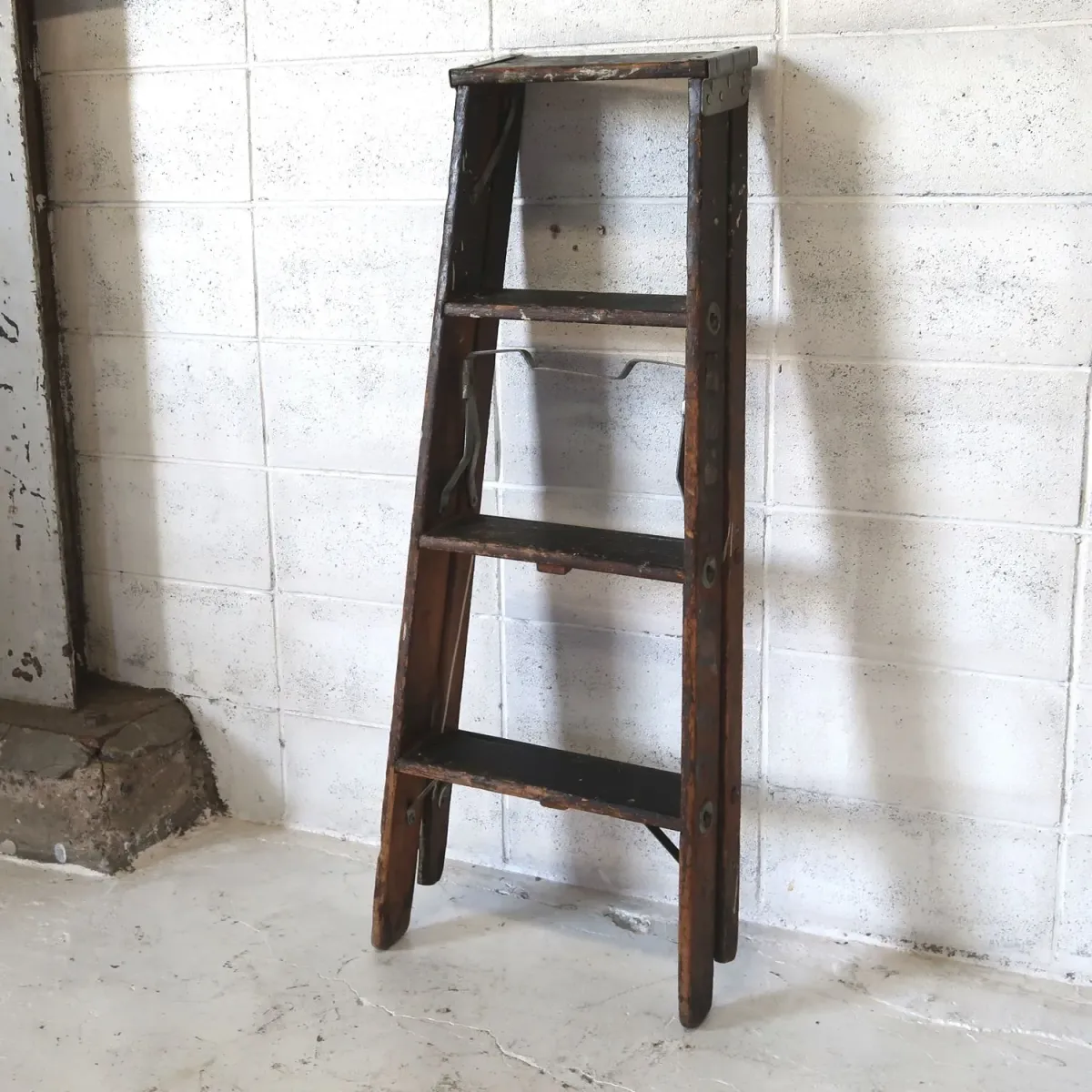 ビンテージ ウッドラダー