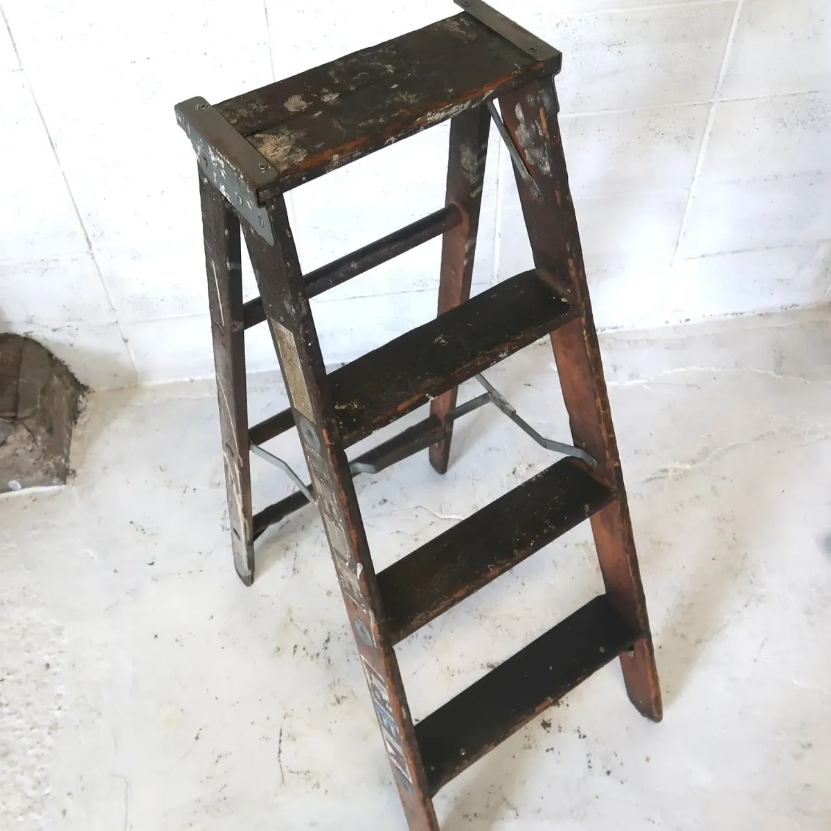 ビンテージ ウッドラダー