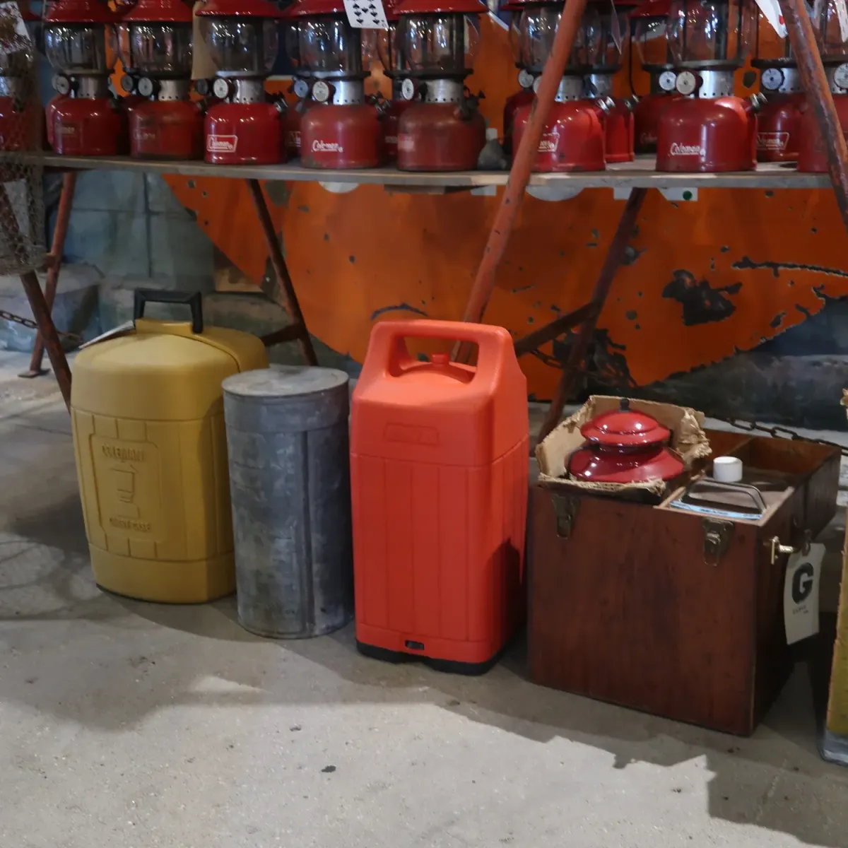 1992年製 コールマン ビンテージ ランタンケース