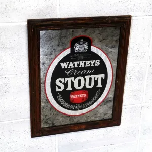 WATNEYS ビンテージ パブミラー