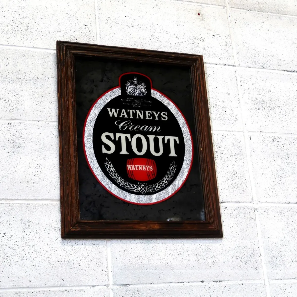 WATNEYS ビンテージ パブミラー