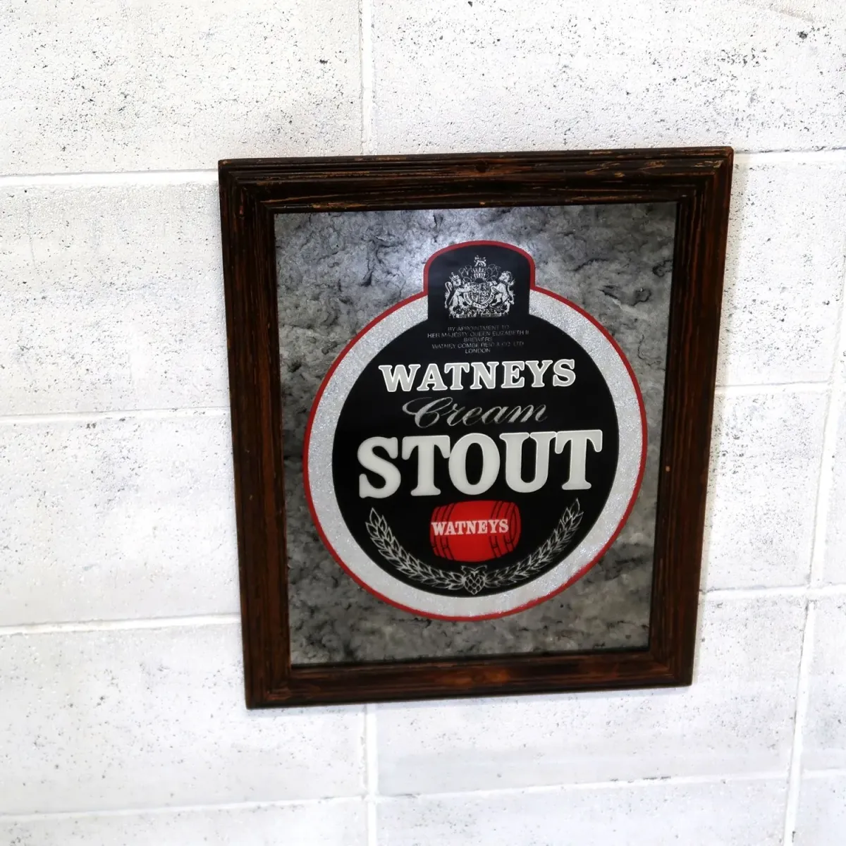 WATNEYS ビンテージ パブミラー