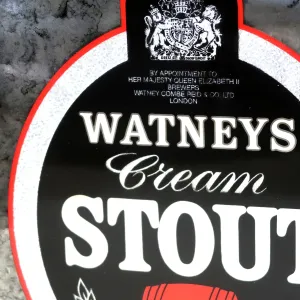 WATNEYS ビンテージ パブミラー