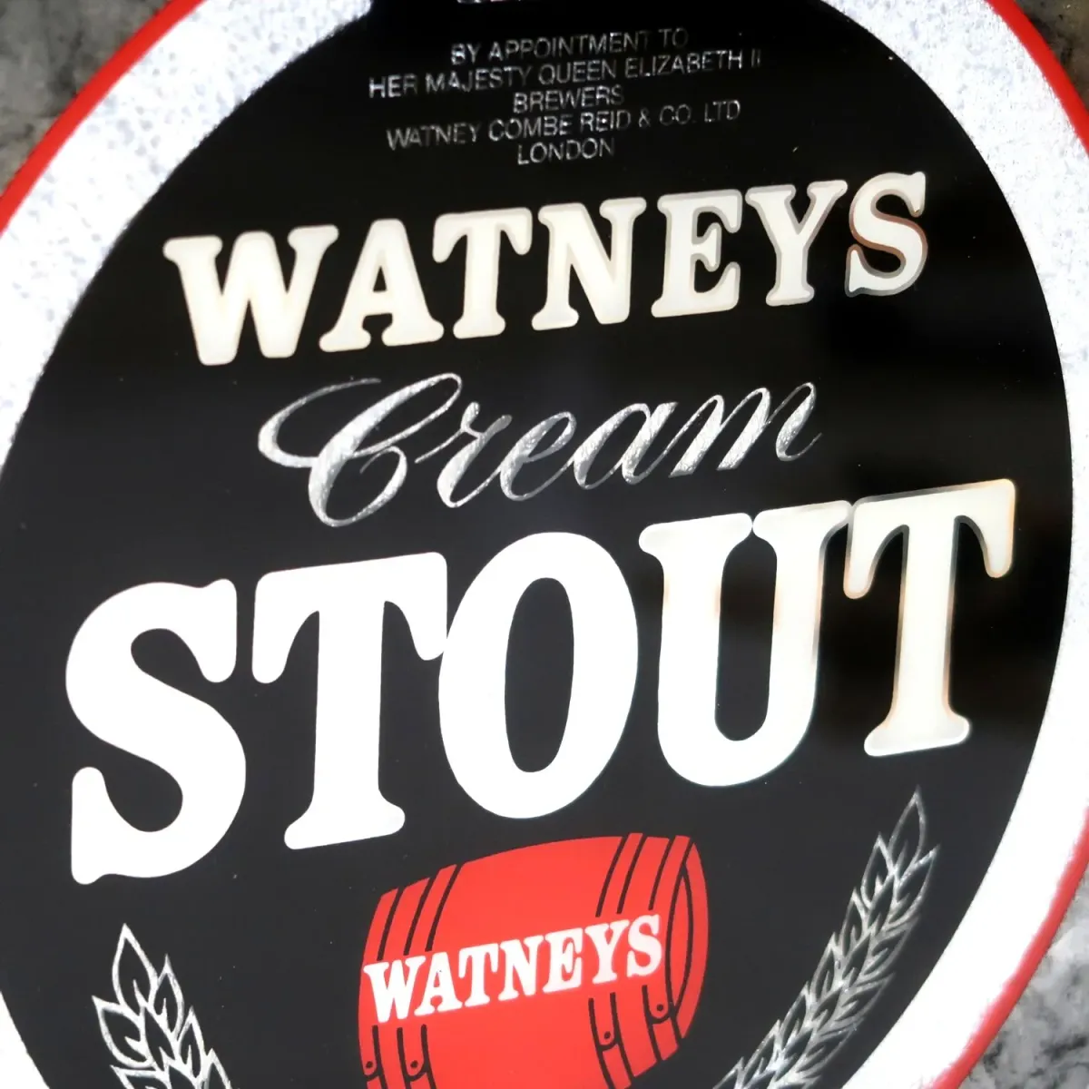 WATNEYS ビンテージ パブミラー