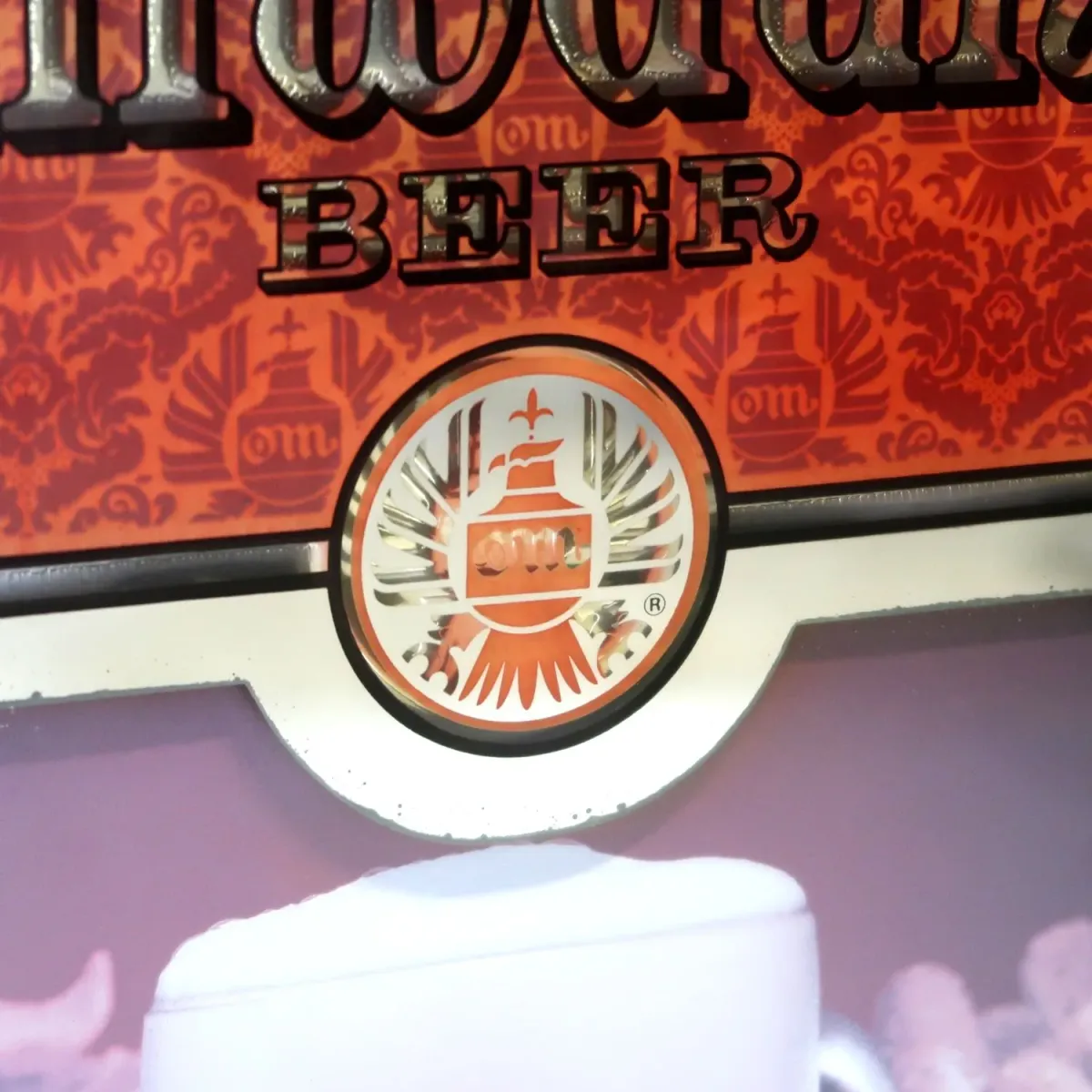 Old Milwaukee BEER ビンテージ パブミラー