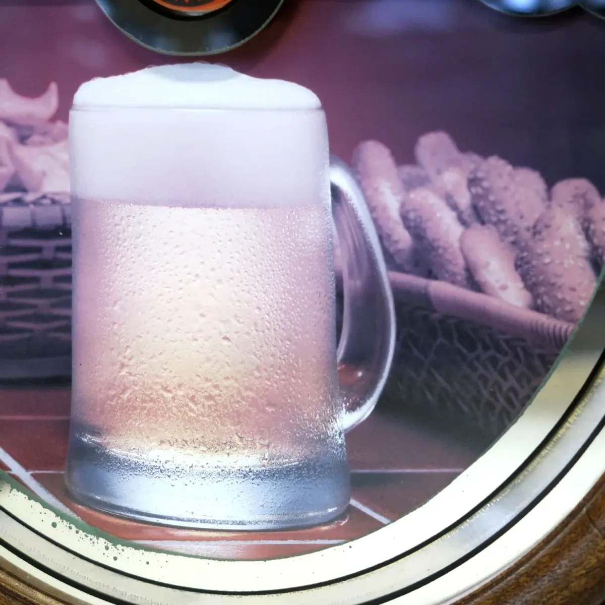 Old Milwaukee BEER ビンテージ パブミラー