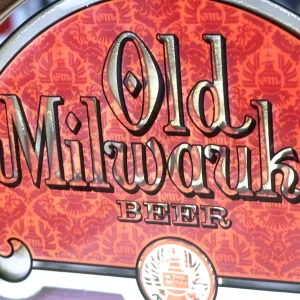 Old Milwaukee BEER ビンテージ パブミラー