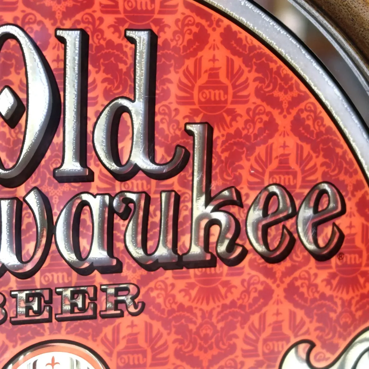 Old Milwaukee BEER ビンテージ パブミラー