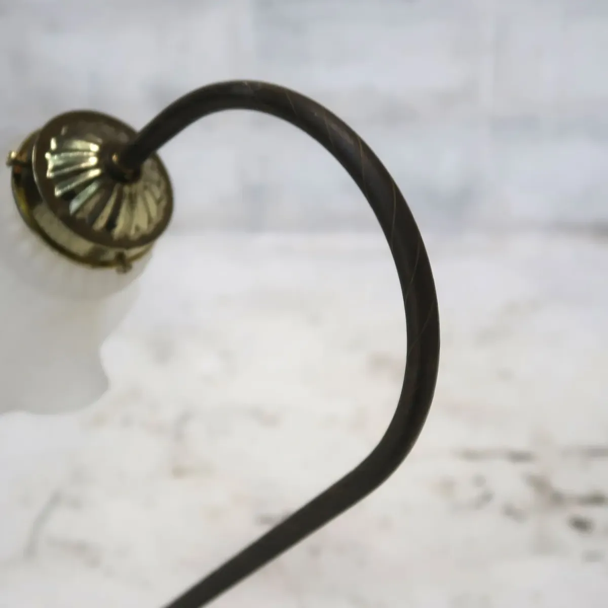 フラワーガラス テーブルランプ