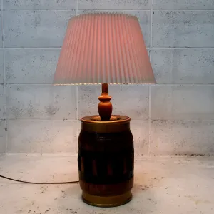 アンティーク ホイールハブ カスタムテーブルランプ