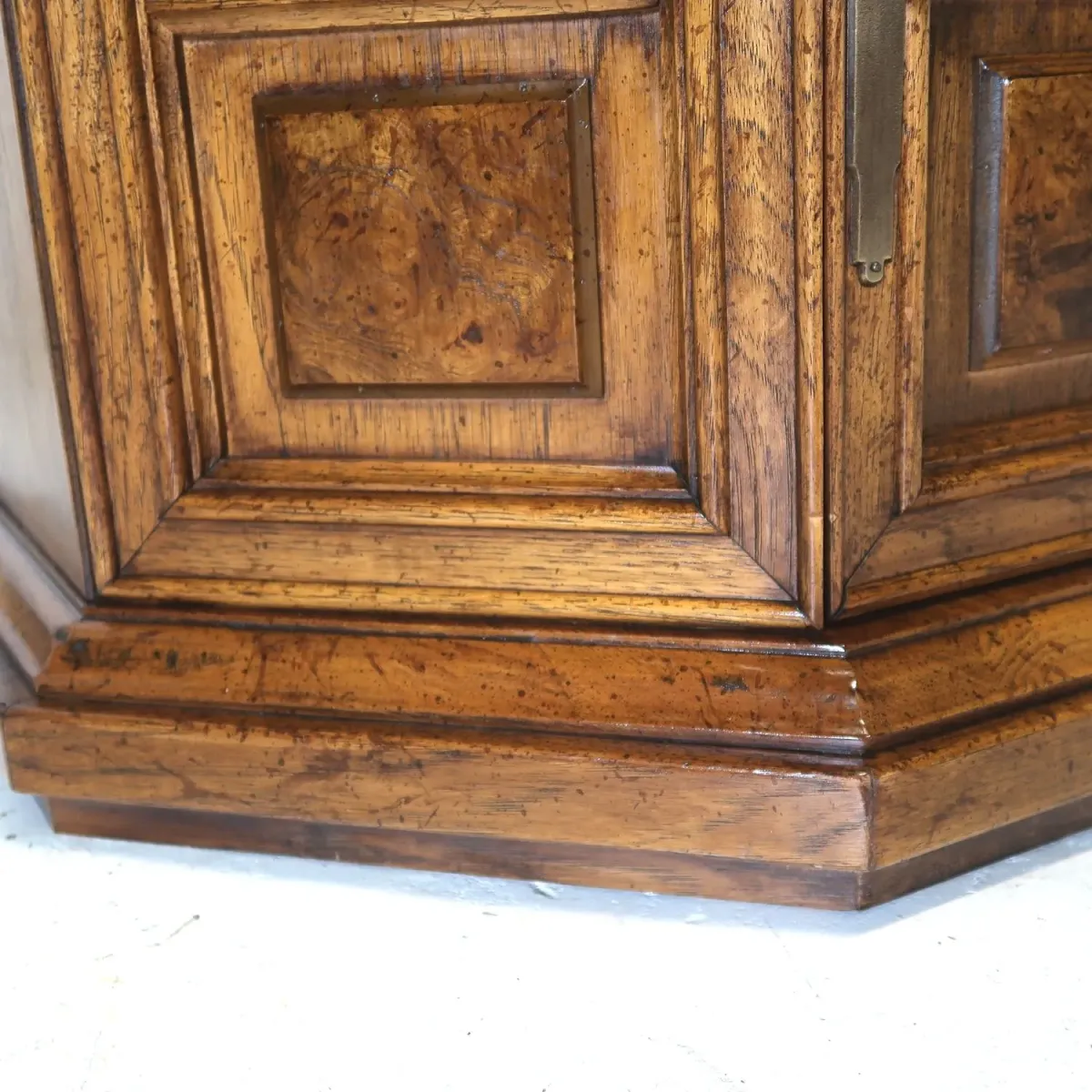 アンティーク サイドテーブル 八角形