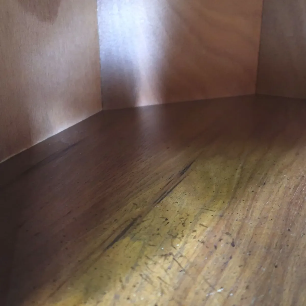 アンティーク サイドテーブル 八角形