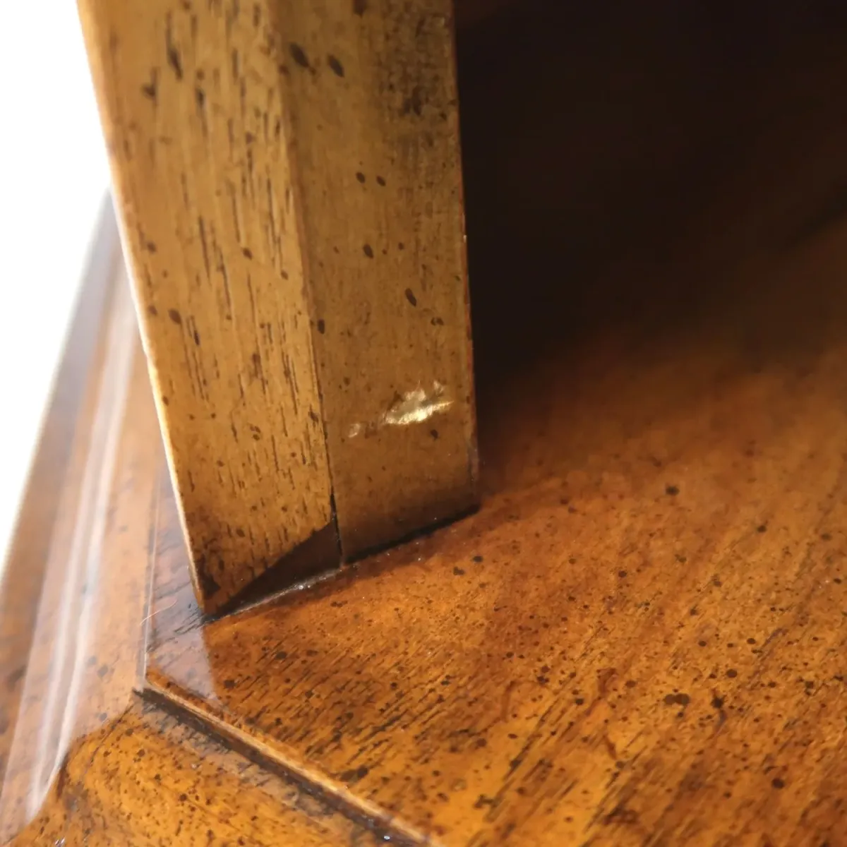 アンティーク サイドテーブル 八角形