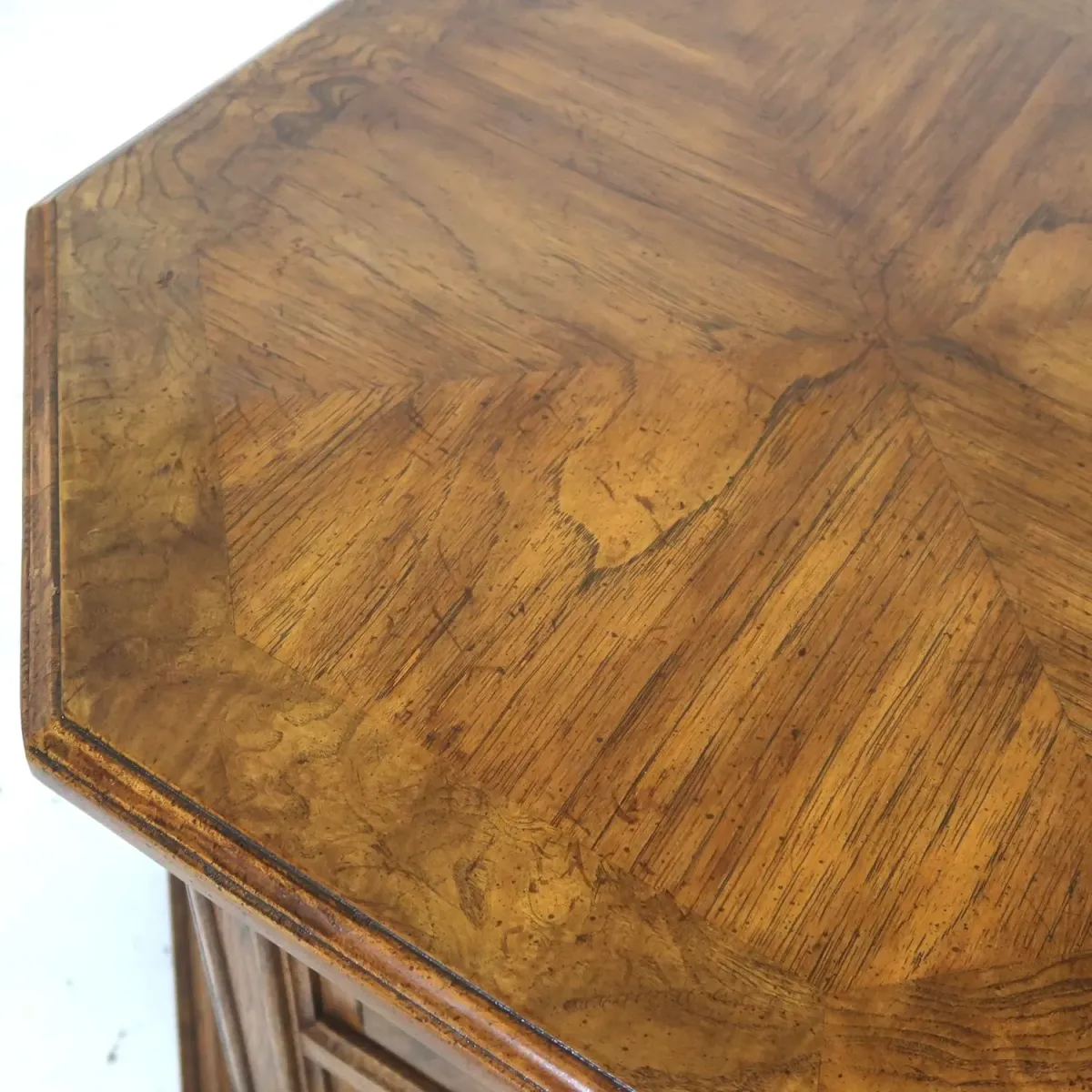 アンティーク サイドテーブル 八角形