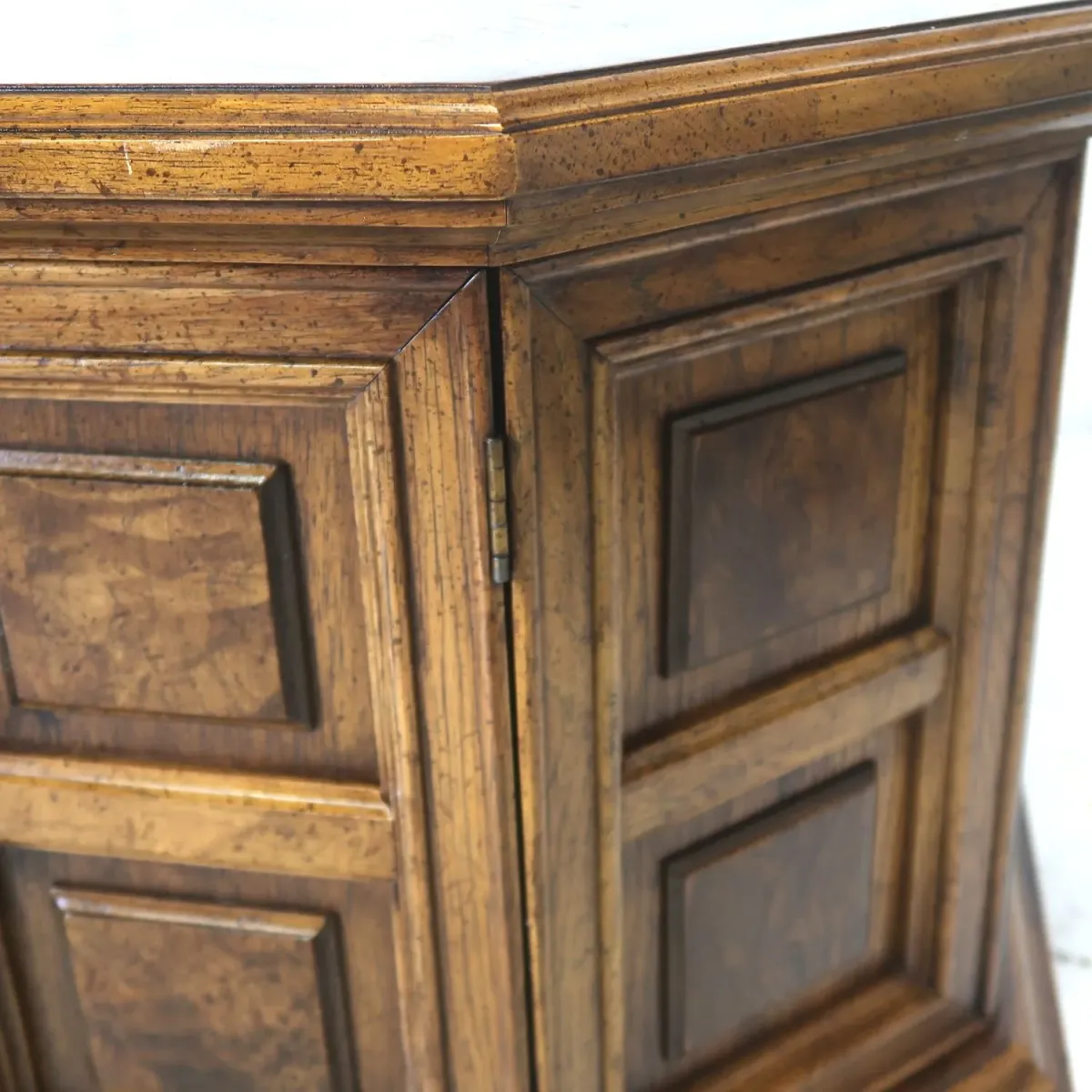 アンティーク サイドテーブル 八角形