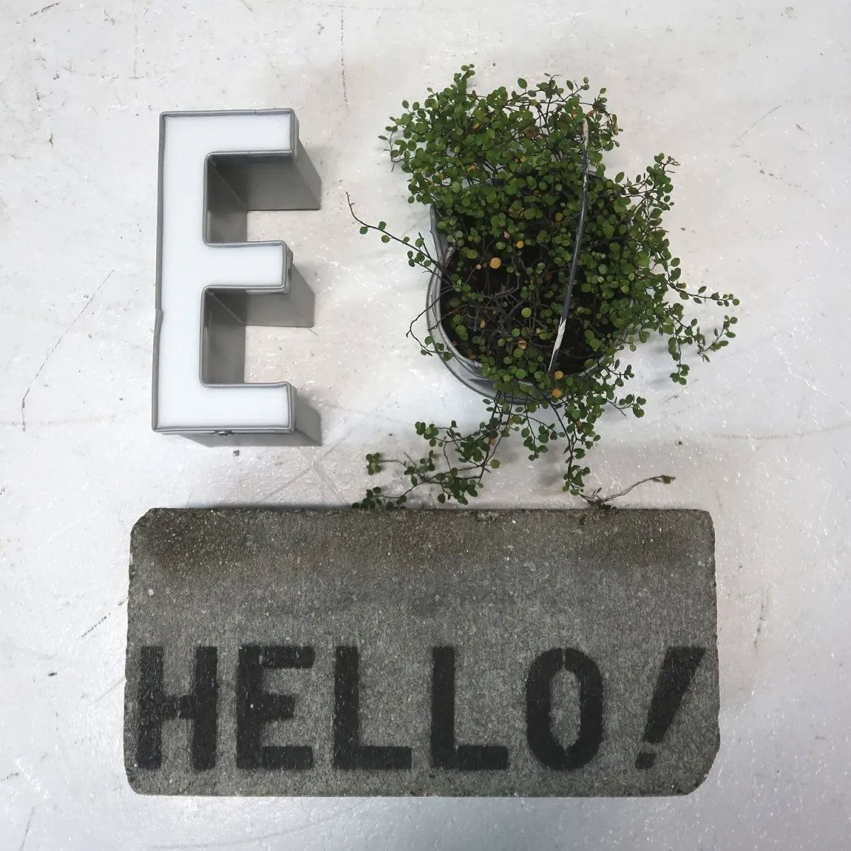 ビンテージ レターサイン ミニサイズ E