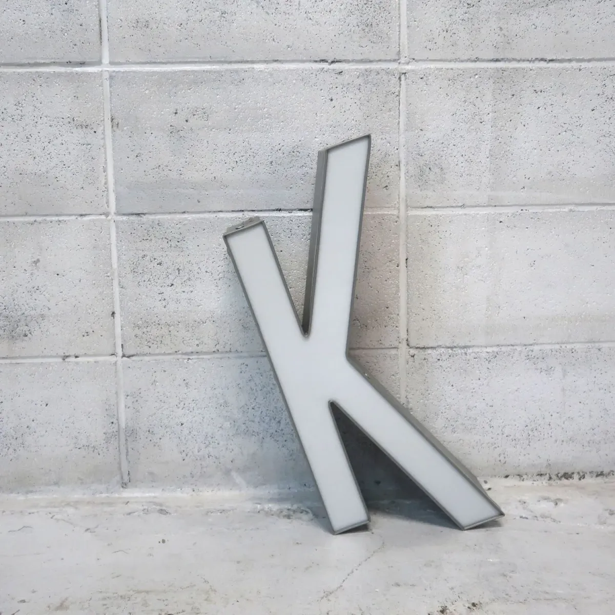 ビンテージ レターサイン K