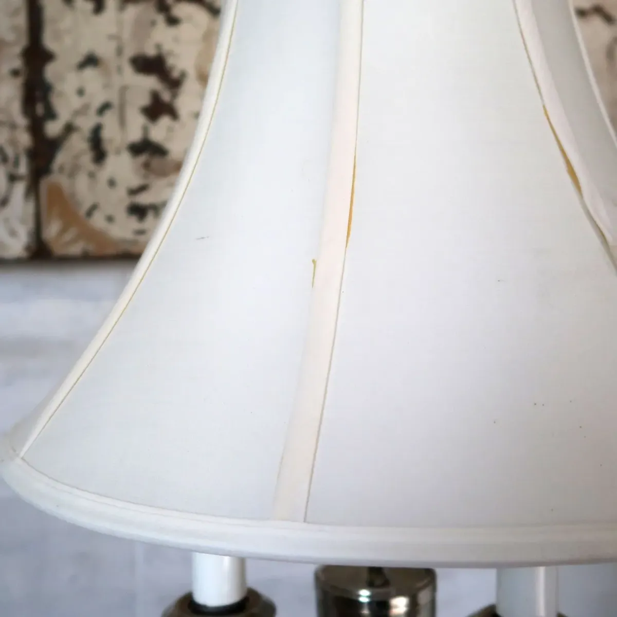 アンティーク キャンドルフロアランプ 4灯式