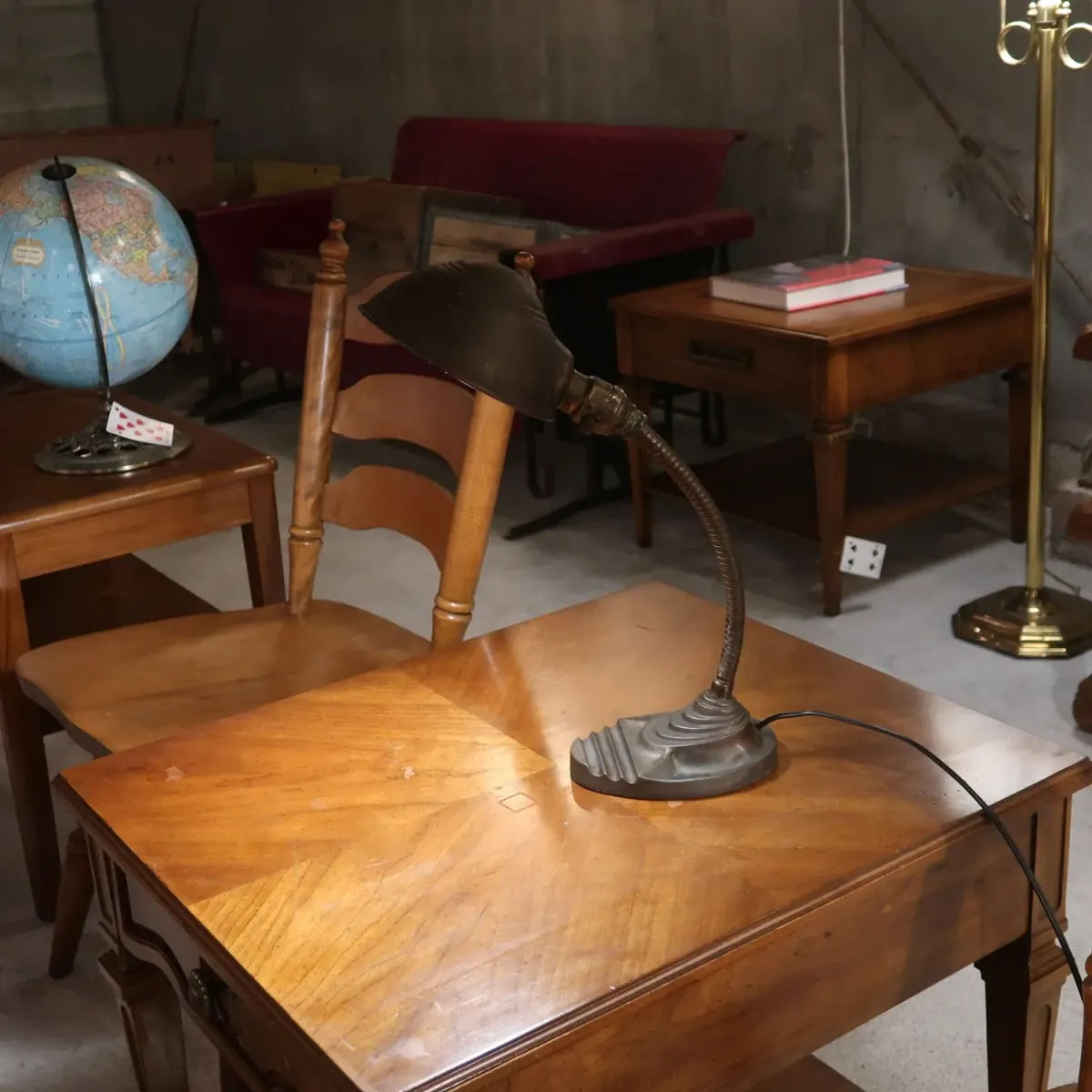 20's～ EAGLE アンティーク デスクランプ