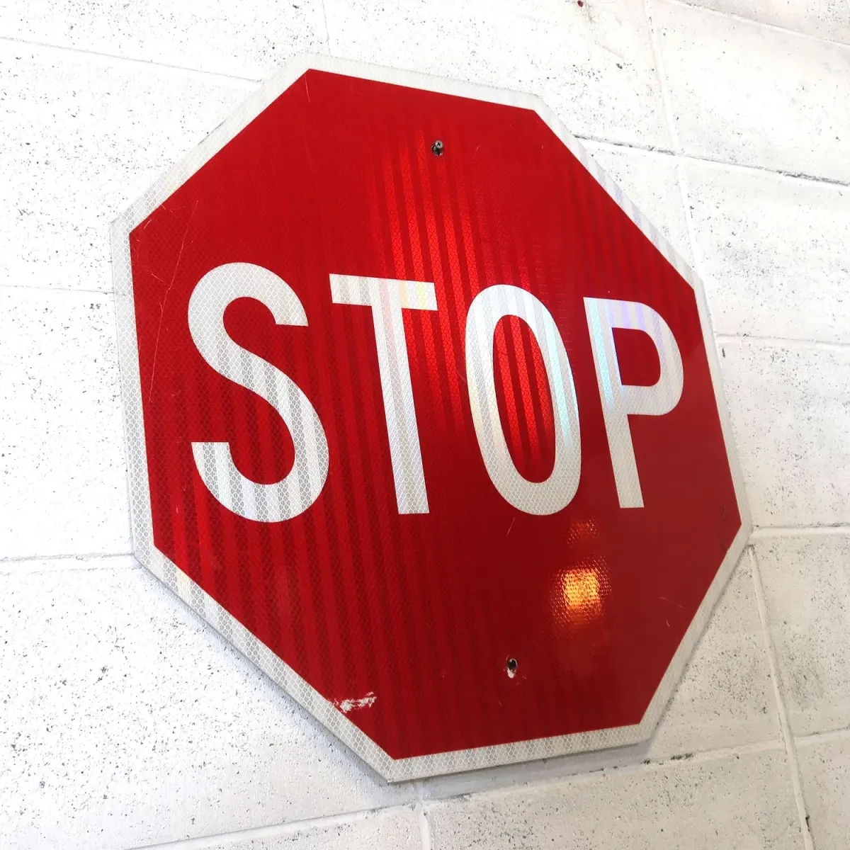 STOP ロードサイン