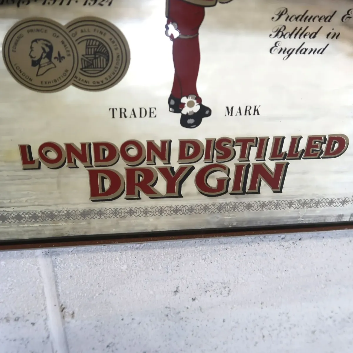 BEEFEATER ビンテージ パブミラー