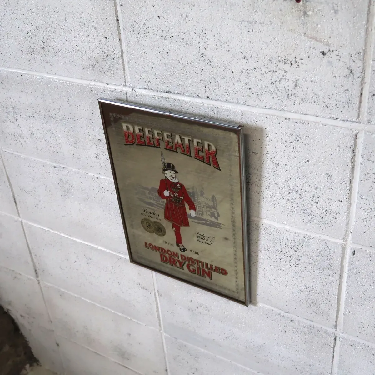 BEEFEATER ビンテージ パブミラー