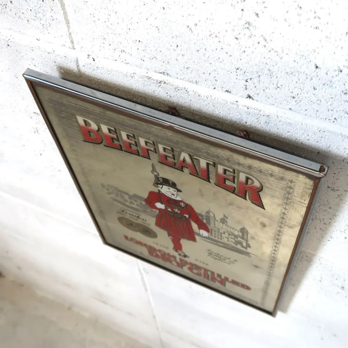 BEEFEATER ビンテージ パブミラー