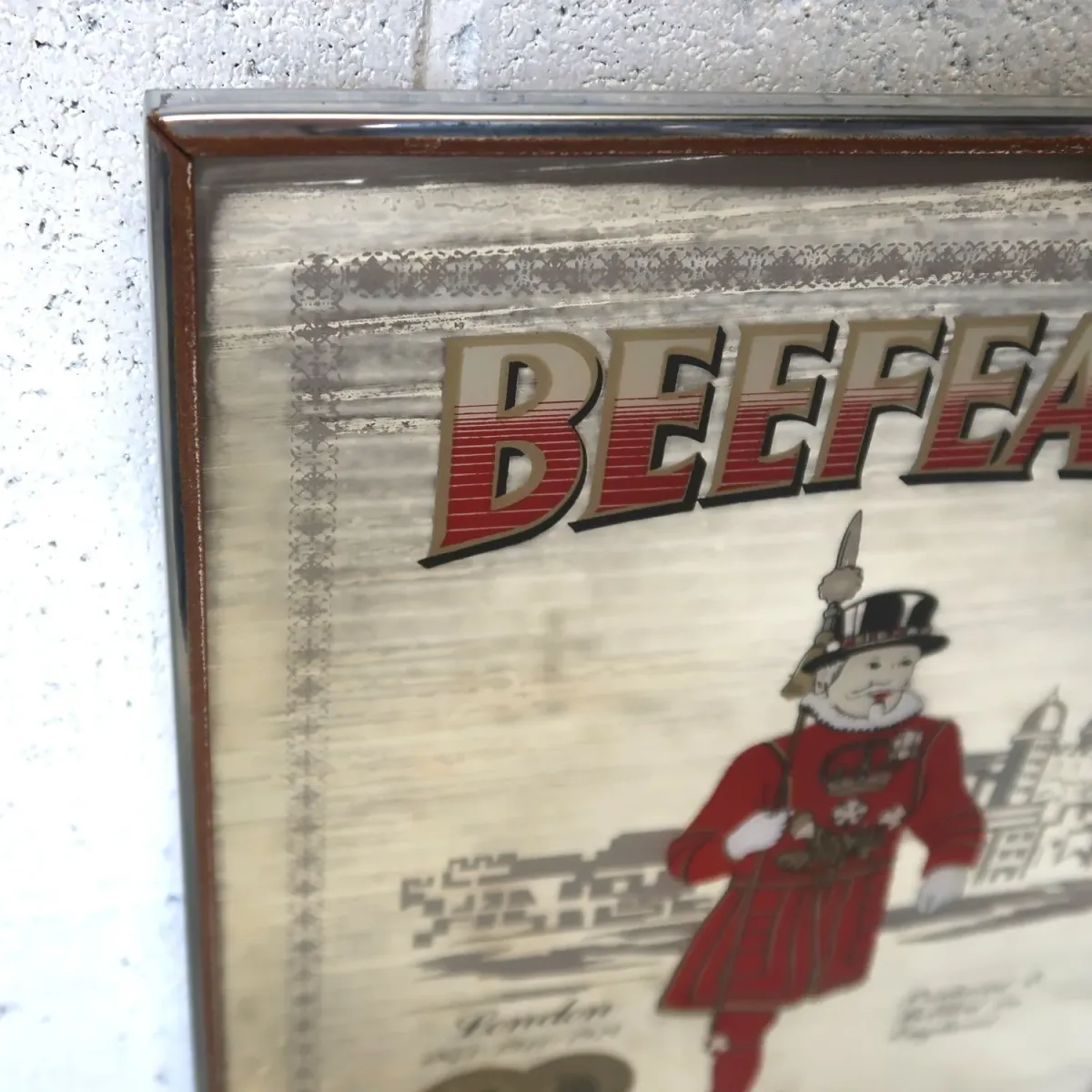 BEEFEATER ビンテージ パブミラー