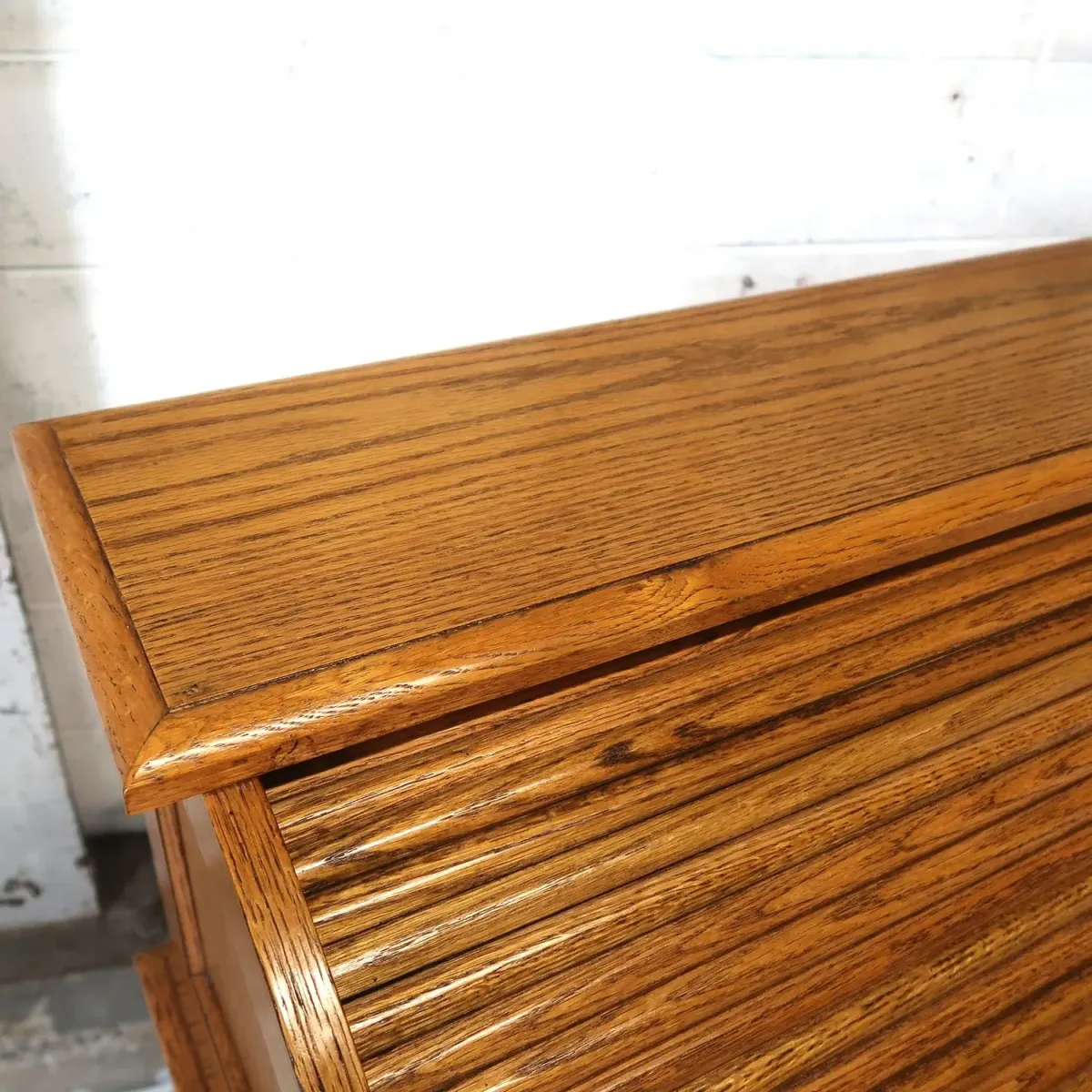 アンティーク ロールトップデスク オーク