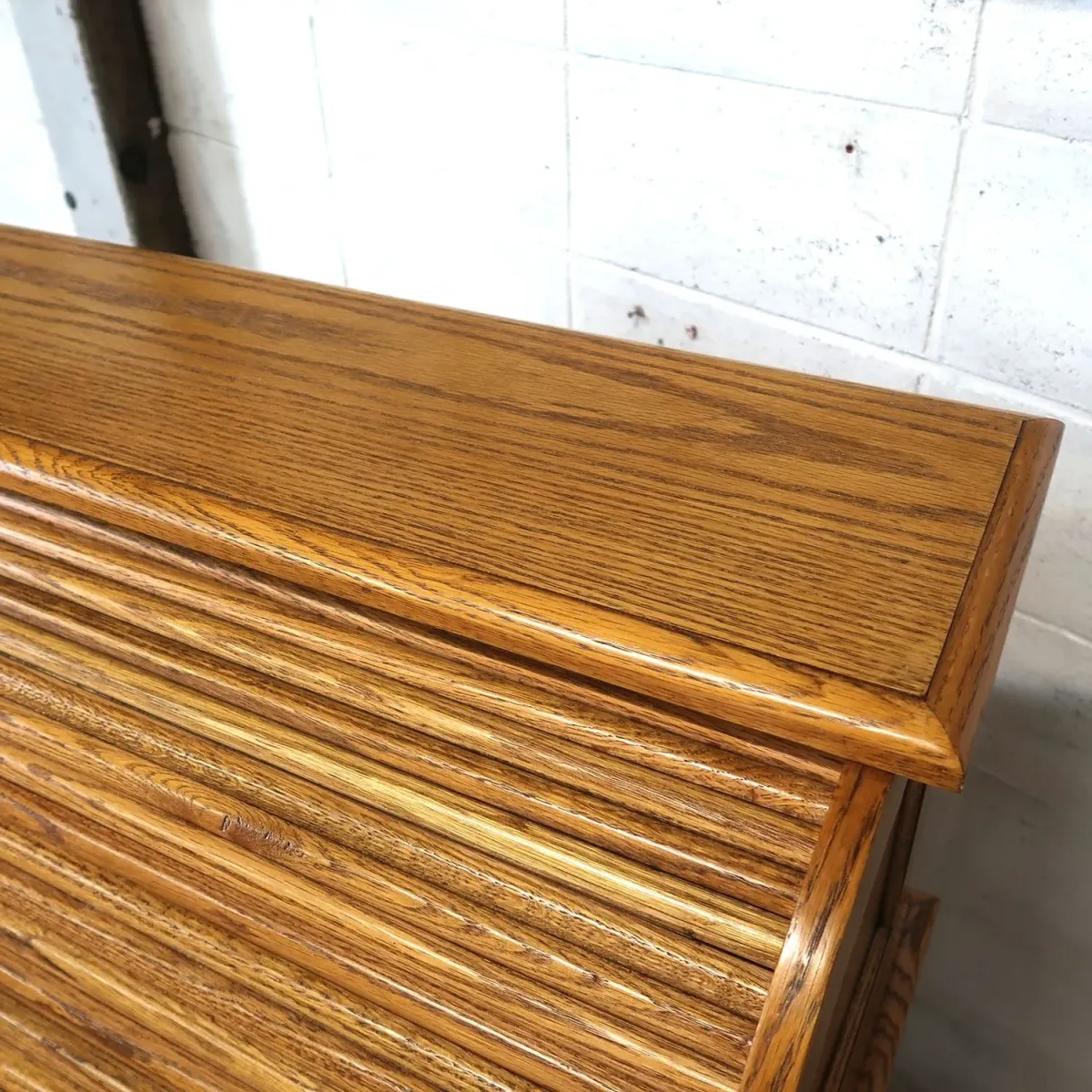 アンティーク ロールトップデスク オーク