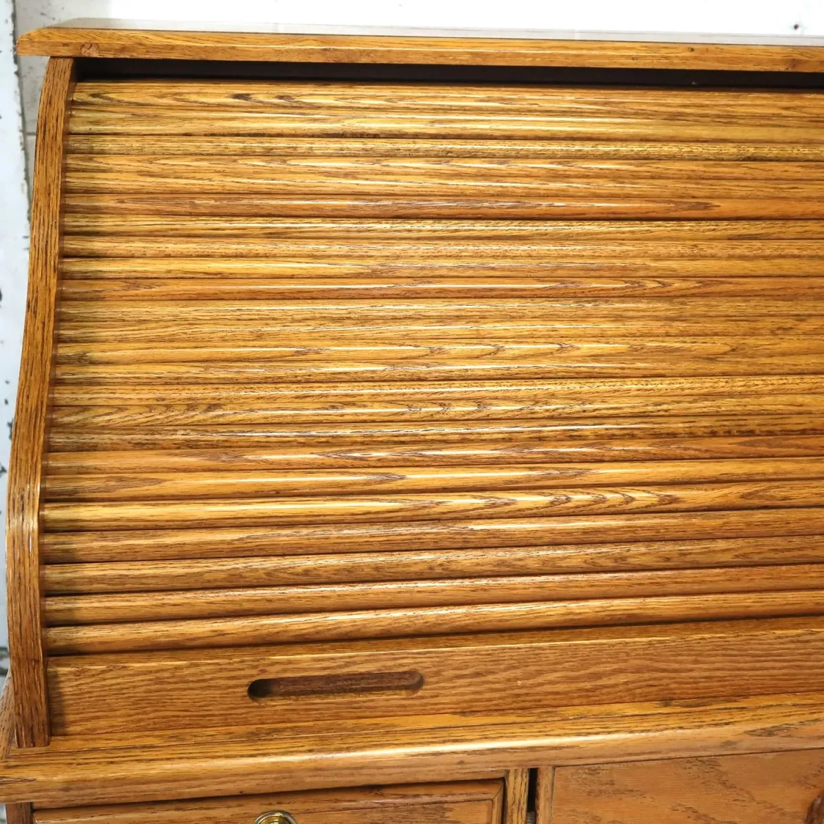 アンティーク ロールトップデスク オーク