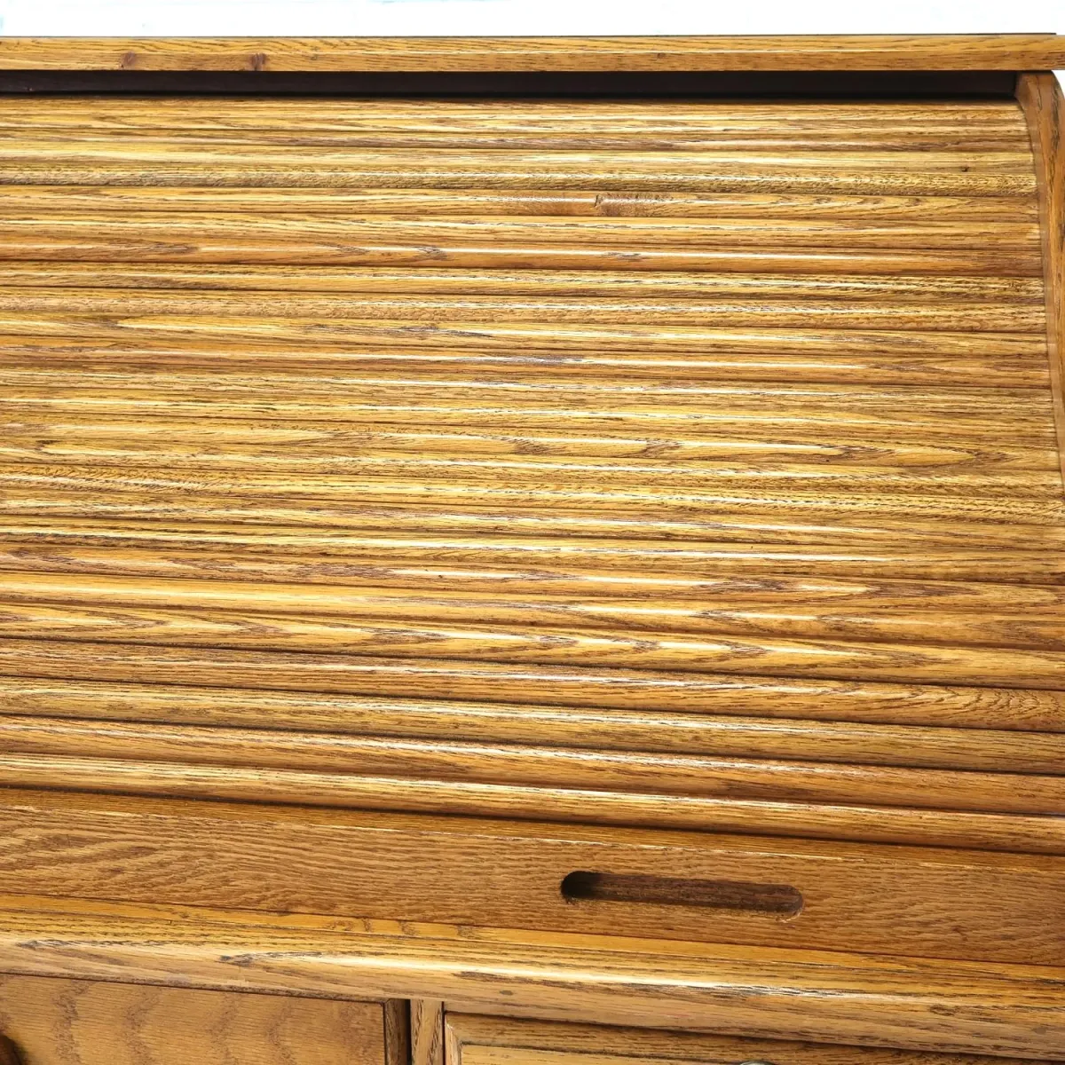 アンティーク ロールトップデスク オーク