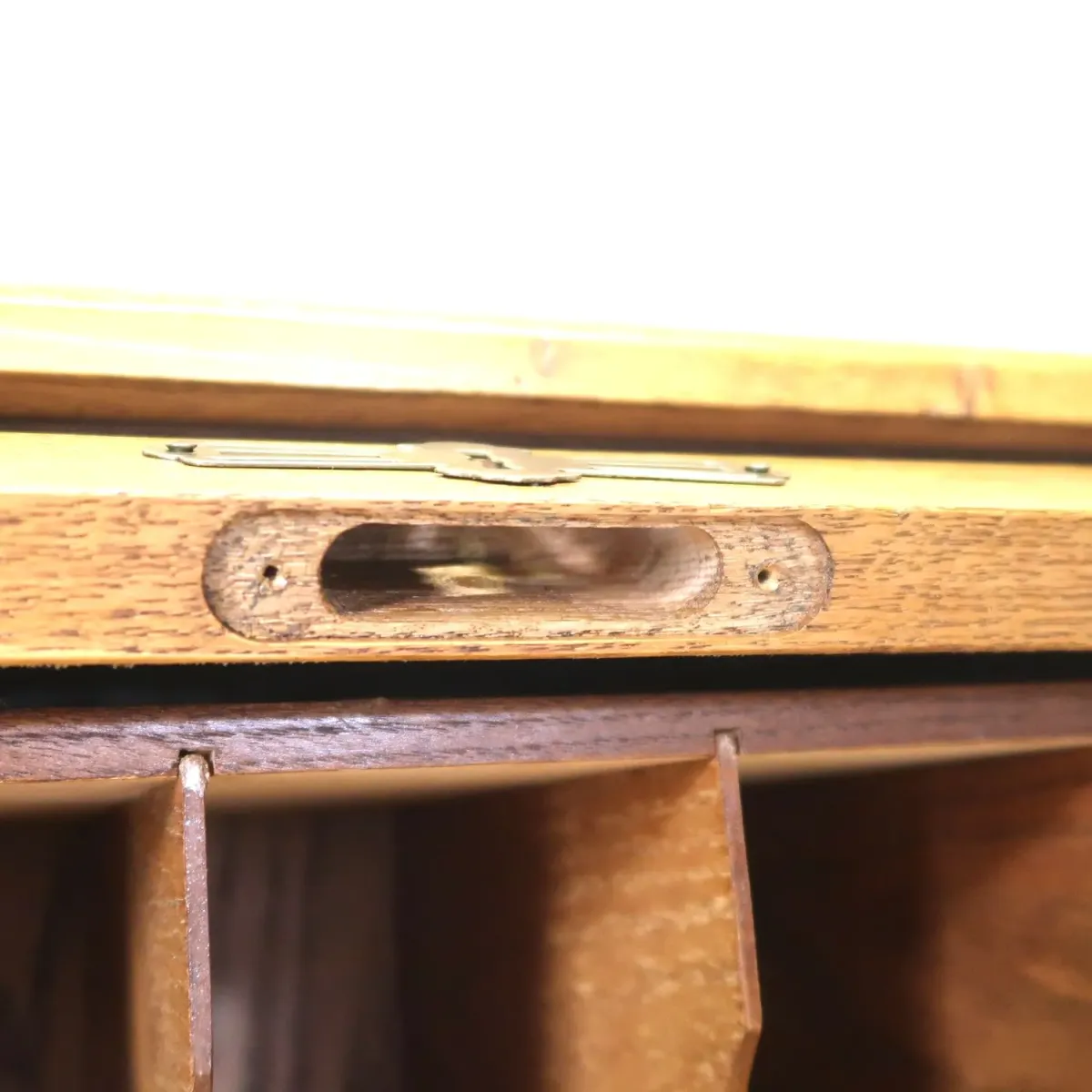 アンティーク ロールトップデスク オーク