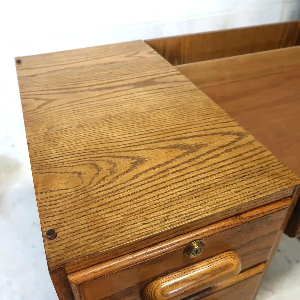 アンティーク ロールトップデスク オーク