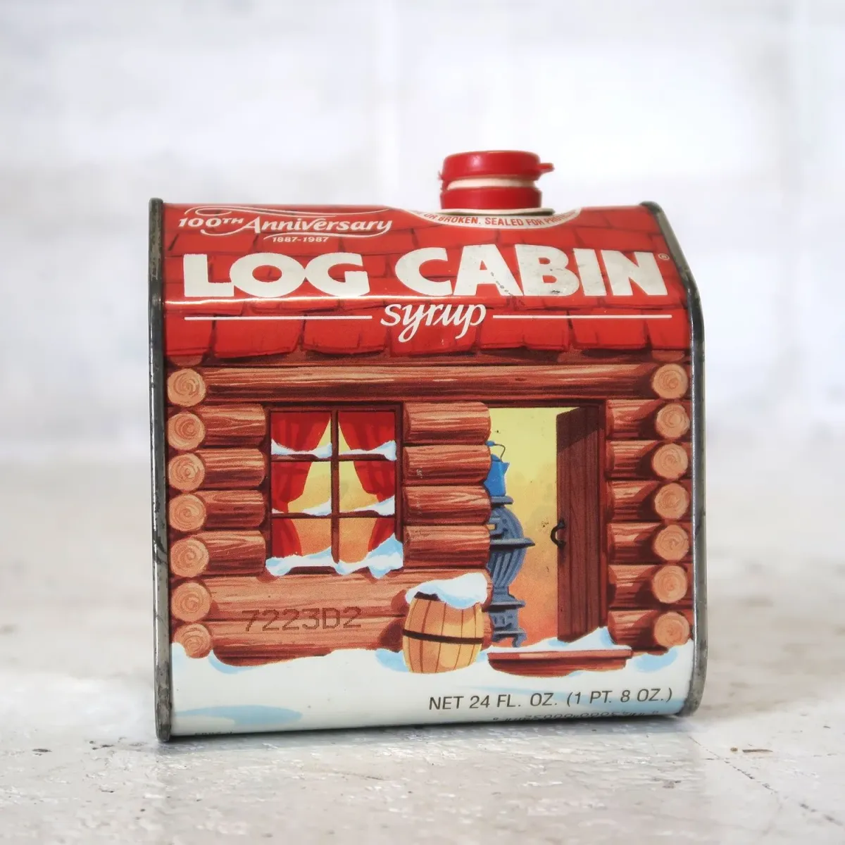 LOG CABIN シロップ缶