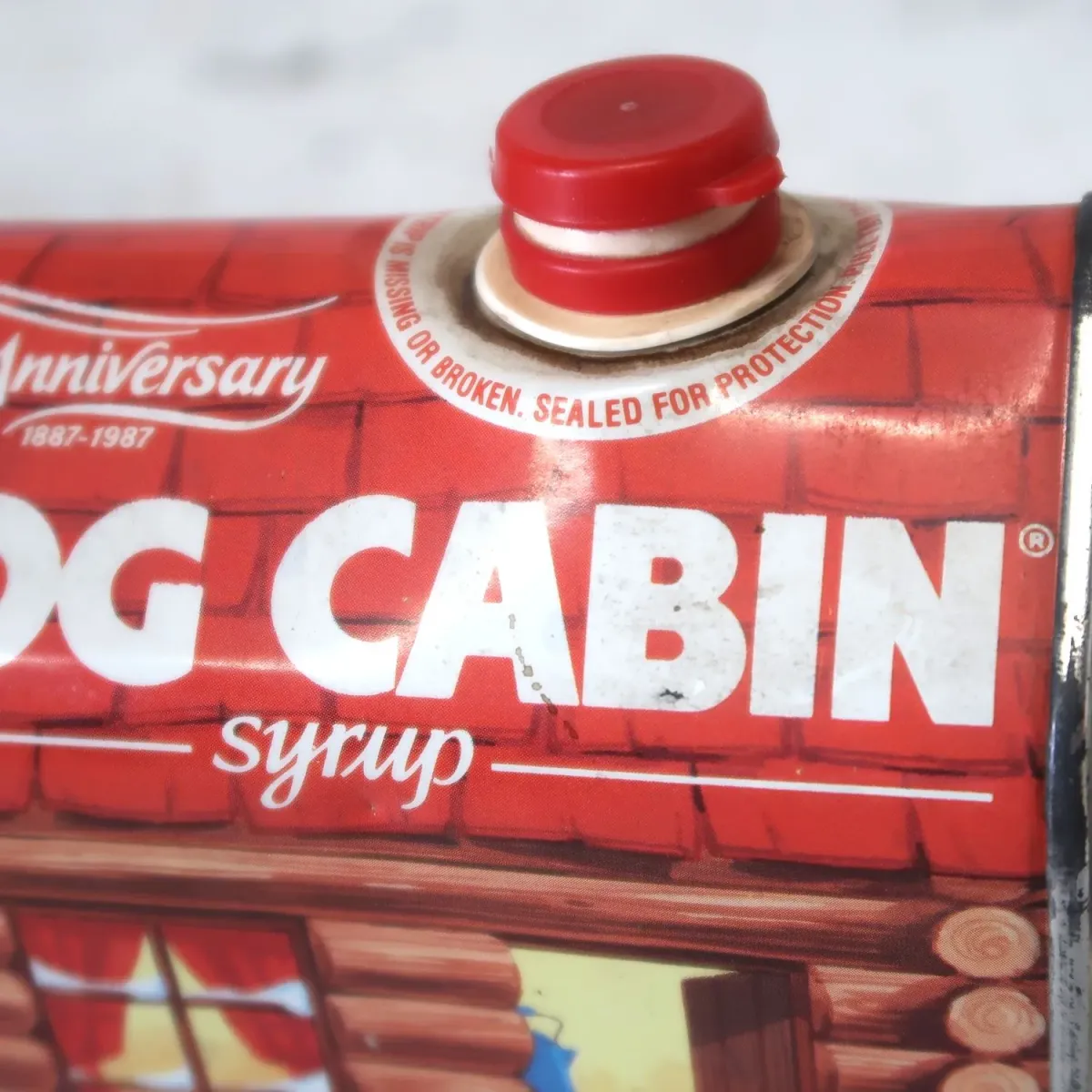 LOG CABIN シロップ缶