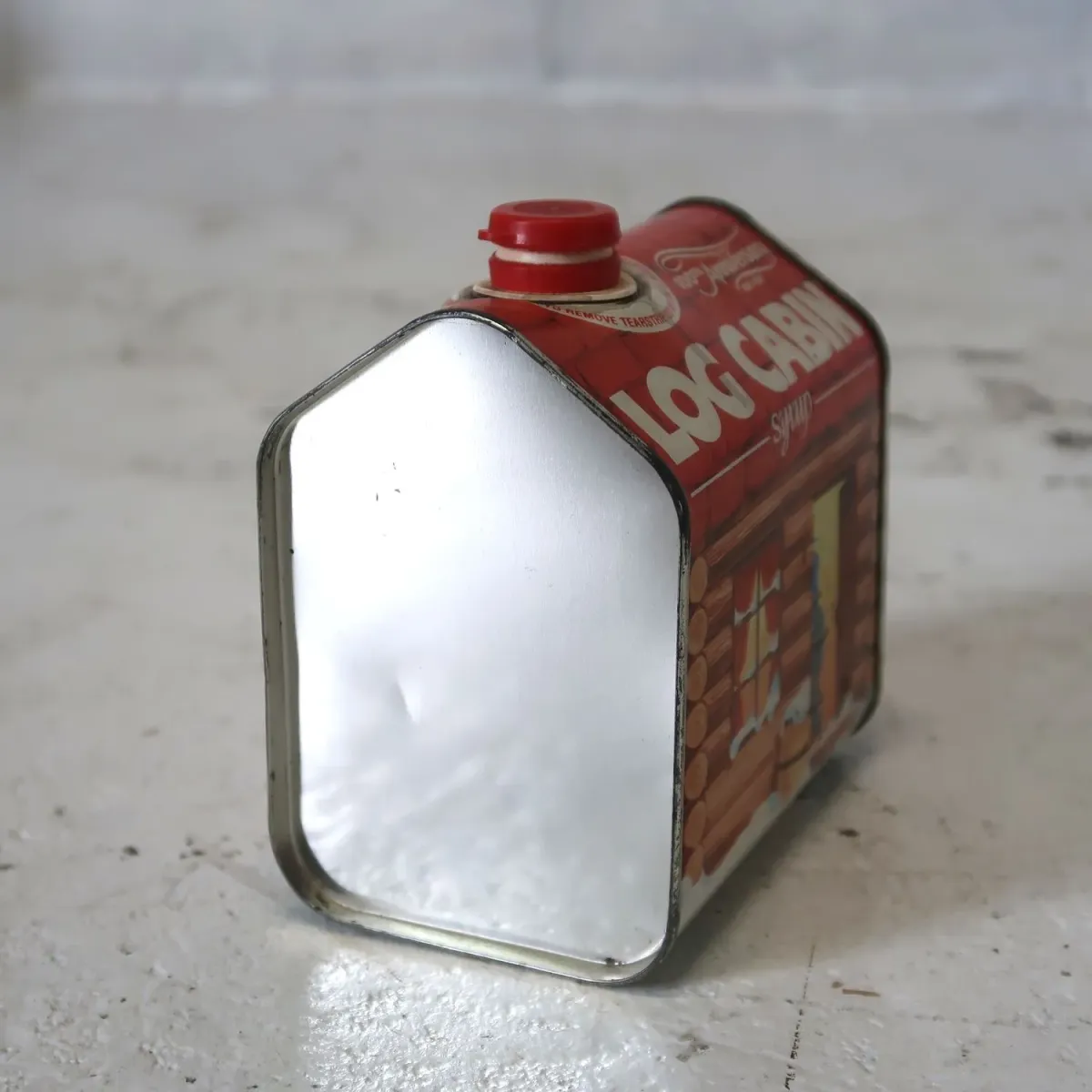 LOG CABIN シロップ缶