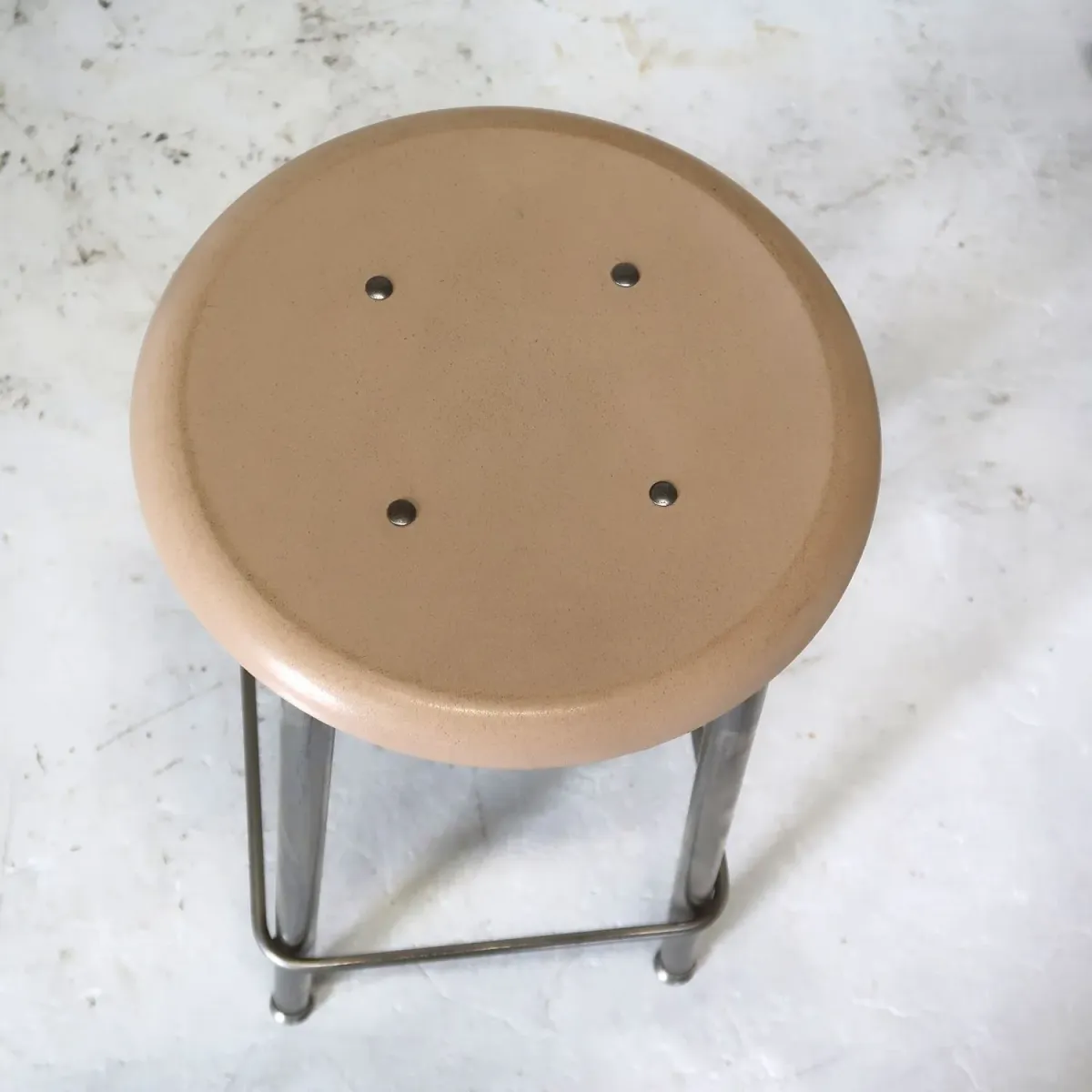 ビンテージ メタルスツール