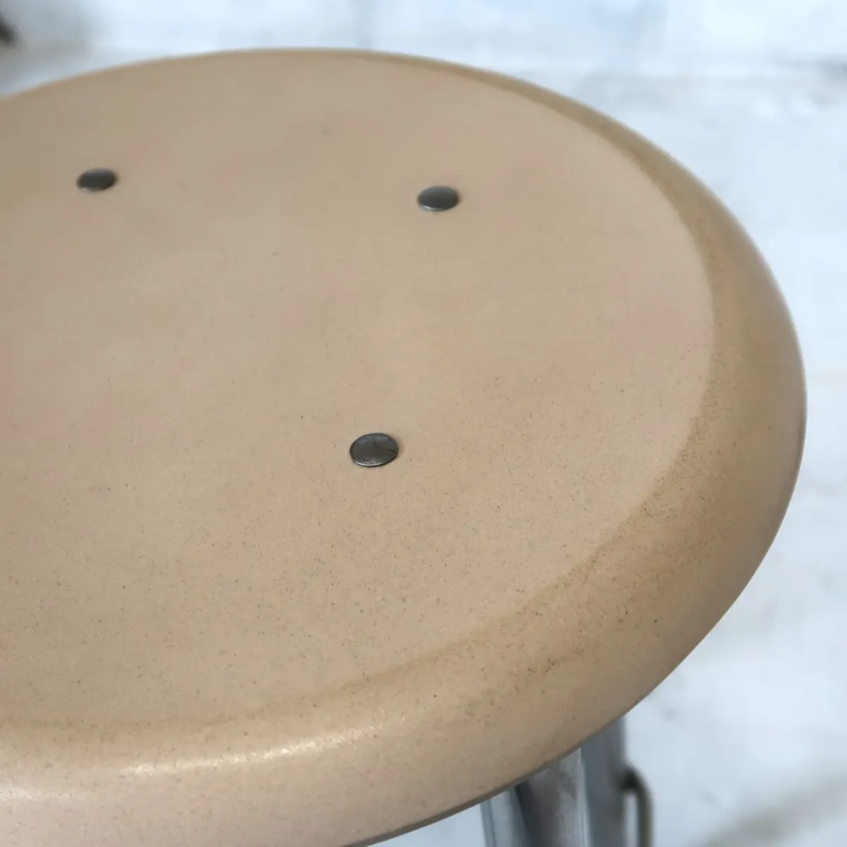 ビンテージ メタルスツール