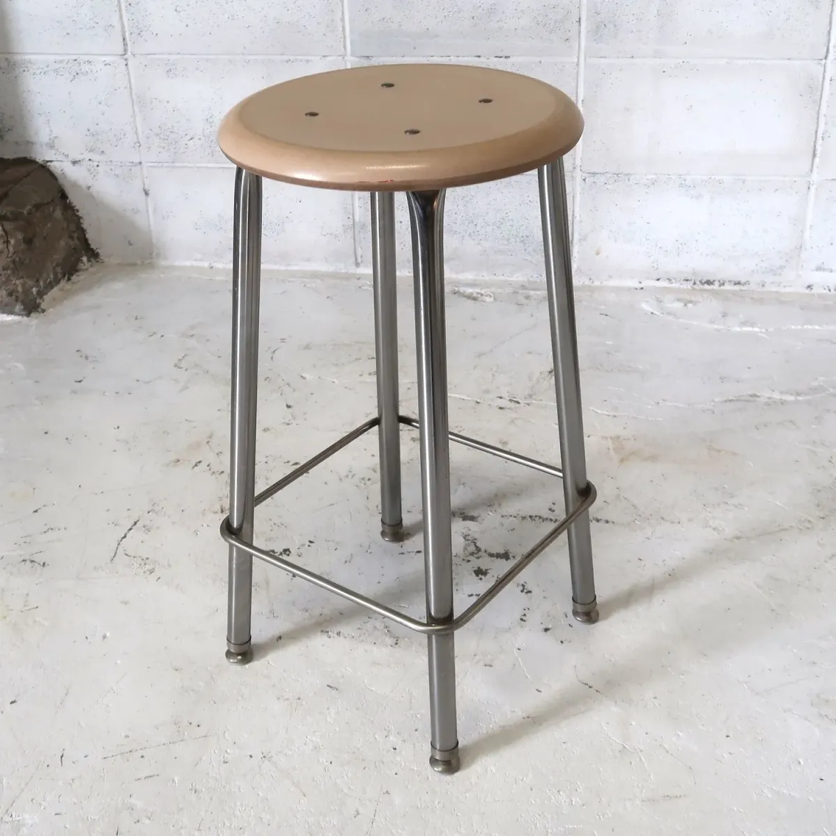 ビンテージ メタルスツール